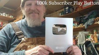 100,000 Subscribers Play Award || Rustic Log Cabin Life