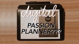 Digital Passion Planner Review and Flipthrough | Tea Time Plans