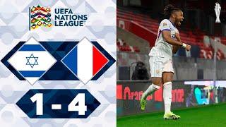 Christopher Nkunku Goal | Israel vs France 1-4 Highlights | UEFA Nations League 2024