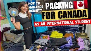 Packing for Canada | Things to pack As an international student | Manvi Gangwani