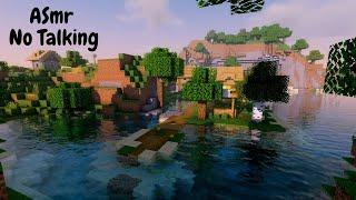 ASMR Gaming | Minecraft Survival | No Talking + Keyboard/Mouse Sounds 