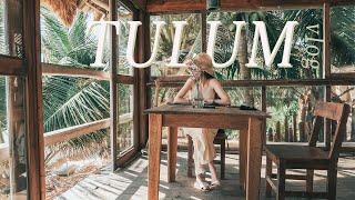 TRAVEL VLOG |  Tulum 根本是一生必去的假峇里島呀！到處都是網美景點 初次體驗野生廁所跟巨大蜥蜴？！