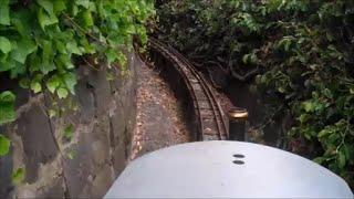 Steam Locomotive Society of Victoria Elevated track Driver's eye view