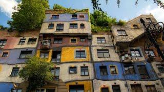 Hundertwasser House Vienna - Austria - 4K