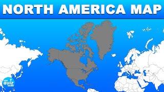 Guess All Countries On North America Map - Quiz Guess The Country