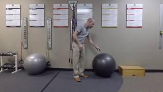 Atlantic Spine Clinic - Mt. Pleasant, SC - IYTA Shoulder Mobility Supine on Exercise Ball