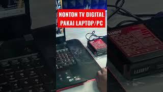 NONTON TV DIGITAL PAKAI LAPTOP #siarandigital