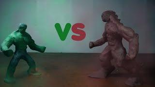 Hulk vs abomination | stop motion | clay mation | The incredible hulk