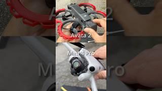How to Fly Tree-Gaps! DJI Mini 4 Pro vs Avata 2!#dji #drone