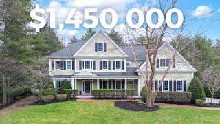 Tour a $1,450,000 Custom Home in Foxboro MA | Living in Foxboro MA | Greater Boston MA Real Estate