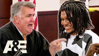 Defendant Laughs During Sentencing | Court Cam | A&E