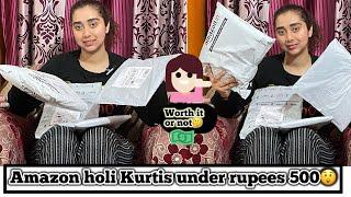 Amazon holi Kurtis || must try || worth it or not?