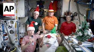 NASA astronauts share special Christmas message from International Space Station