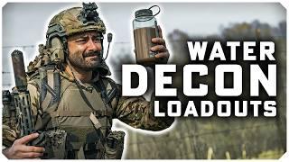 Water Decon Loadouts for Individuals and Teams in the Field