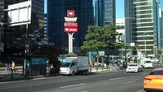 From inside a bus - Seoul, South Korea