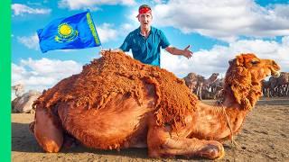 Butchering a 1,000 Pound Camel in Kazakhstan!!