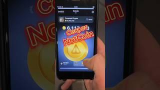 Секрет Notcoin #крипта #notcoin #airdrop