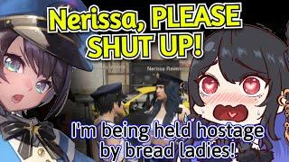 Subara Yells at Nerissa to SHUT UP While Rescuing Her from the Bakery Crew [HoloGTA Day 2]