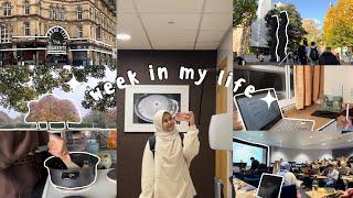 Week in My Life | uni of leeds, lectures, cooking, groceries, errands