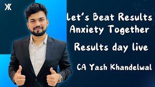 Pre-Result Chill Session| CA-Final Results | Yash Khandelwal