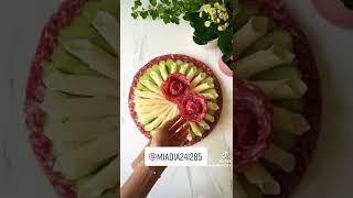 КОЛБАСА СЫР ОГУРЕЦ КРАСИВАЯ НАРЕЗКА