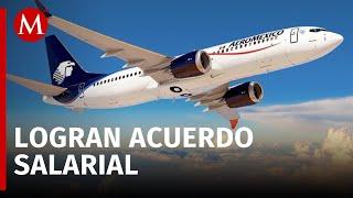 Planta de pilotos aprueba la propuesta para aumento del salario de Aeroméxico