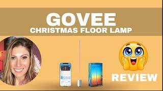 Discover the Magic of the GOVEE Christmas Floor Lamp!