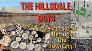 Metal Detecting With The Hillsdale Boys FIRST ROAD THROUGH THE TOWNSHIP !