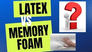 Memory Foam vs Latex Which Is Best for Your Bedding and Pillows