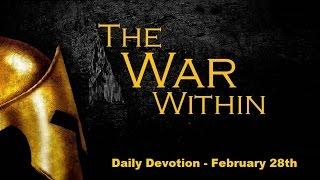 Daily Devotional for Men. February 28