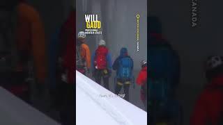 Climbers face their fears at Helmcken Falls #shorts