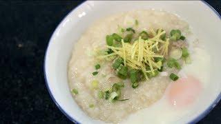 Jok | Congee | Breakfast Rice Porridge Recipe โจ้กหมู - Hot Thai Kitchen!