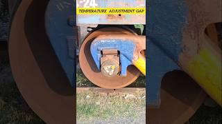 Heat Adjustment Gap In Railway Track #indianrailways #train #shorts #virals #trending #videos #rail