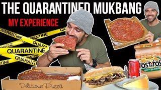 Chicago Deep Dish, Philly Cheese Steak, Cheesecake | Quarantine Mukbang