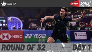 YONEX-SUNRISE India Open 2025 | Day 1 | Court 3 | Round of 32