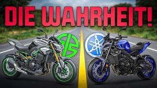 KAWASAKI Z900 2025 VS YAMAHA MT09 2025