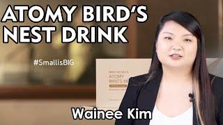 Atomy Bird's Nest Drink Launch in Atomy Singapore, Wainee Kim