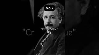 Top 10 Tips To Becoming Successful (Albert Einstein) #shorts #youtubeshorts #alberteinsteinquotes