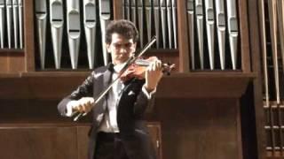 Brilliant iranian violinist - 1 / Bach - Sonata No.1 in G minor - Adagio & Fuga