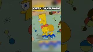 Homer in love with painting