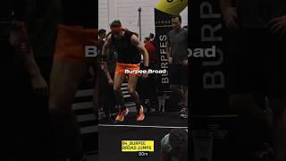 hyrox burpee broad jump tips to go faster in your next hyrox race // hyrox burpee broad jump workout