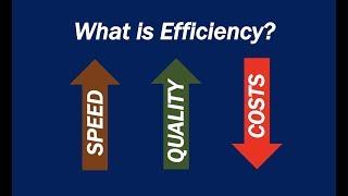 What is Efficiency?