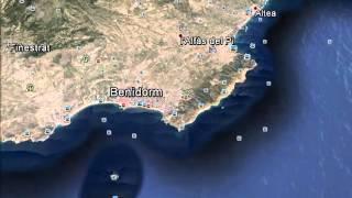 Google Earth Pro HD Video From Space To Spain
