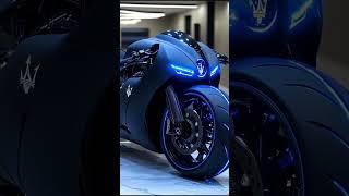  Custom motorcycle 'Tribute to Maserati' designed by AI