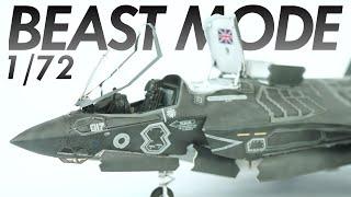 Beast Mode: Building Italeri's 1/72 F-35B Lightning II | Full Build in 4K!