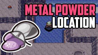 Where to Find Metal Powder - Pokémon Emerald