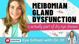 Meibomian Gland Dysfunction IS Dry Eye Disease