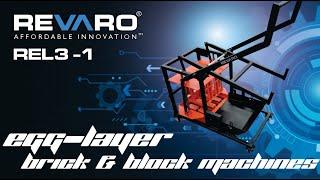 Revaro REL3-1 Egg-layer brick making machine