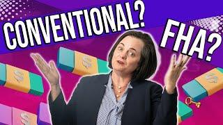 FHA vs Conventional Loans | 2022 | #loanwithjen #conventionalloans #fhaloans