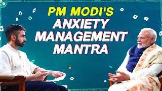 PM Modi's secret to managing anxiety revealed!